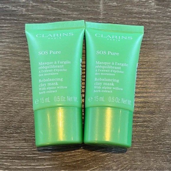 Clarins SOS Pure Rebalancing Clay Mask 30ml - Picture 1 of 2
